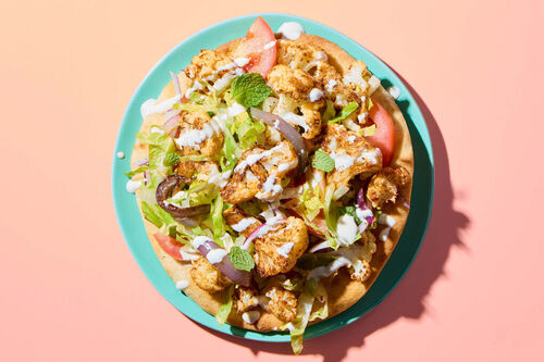 Greek-Inspired Vegan Cauliflower Gyro