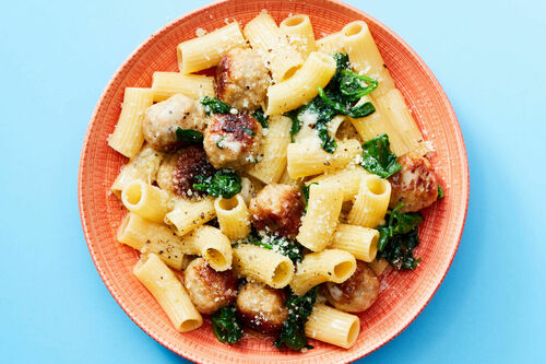 Pasta & Lamb Meatballs