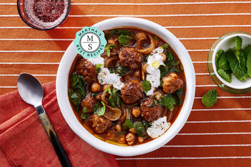 Martha's Best Moroccan Meatball Stew