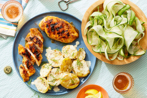 Grilled Hot Honey Chicken