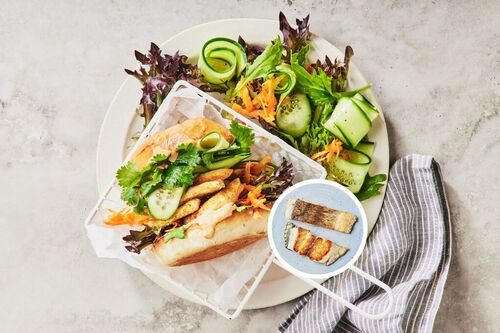 Fast Asian-Style Aussie Barramundi Burgers