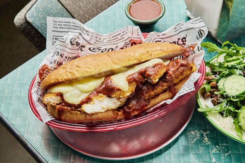 Ultimate Chicken Parm Heroes