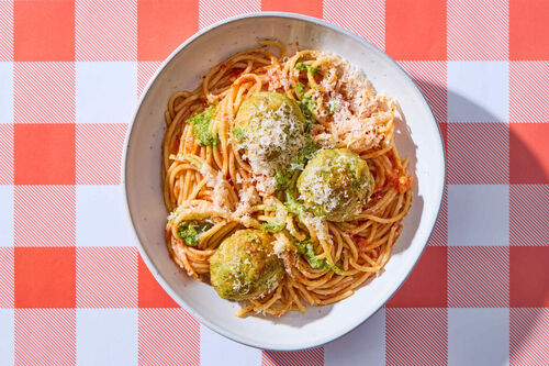 Pesto Chicken Meatballs