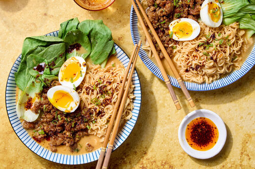Martha's Best Ground Chicken Tan Tan Ramen