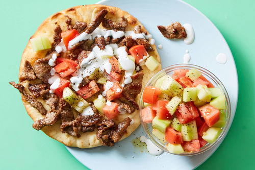 Beef Strip Shawarma
