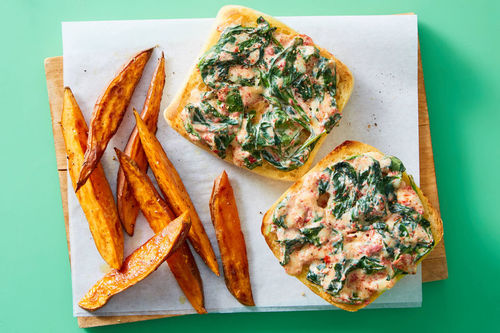 Pimento Cheese Veggie Melts
