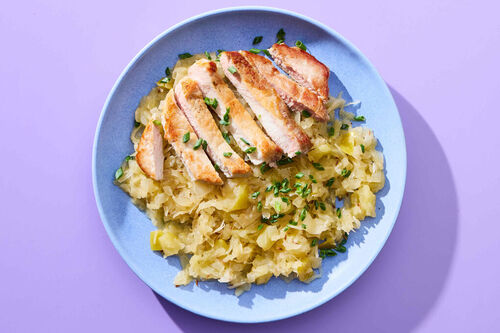 Fall Vibes! Low-Carb Seared Chicken