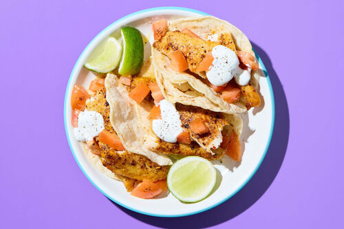 Spiced Shrimp Tacos