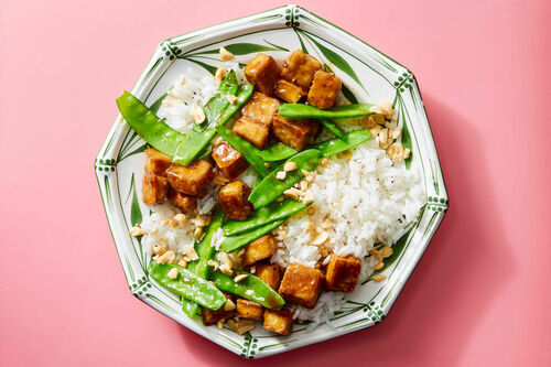 Crispy Maple-Tamari Tofu