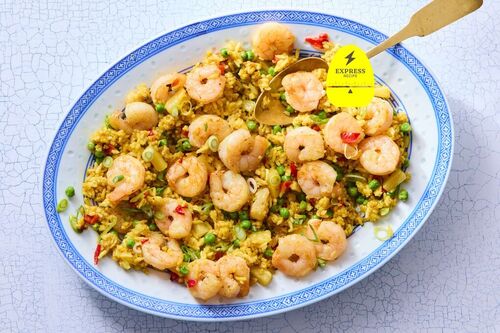 Express Recipe! Shrimp & Pineapple Fried Rice