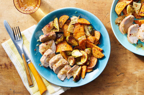 Maple-Mustard Pork Tenderloin