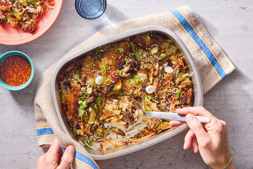 Braised Beef & Crispy Rice Bibimbap