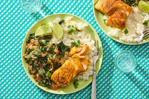 Crispy Turmeric Salmon