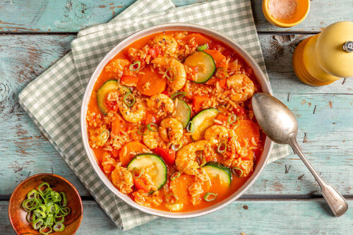 Double Shrimp Jambalaya