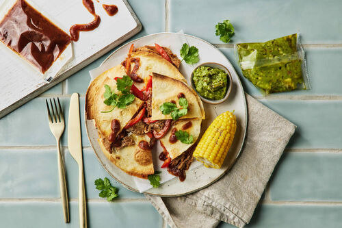 Slow-Cooked Chipotle Pork Quesadillas