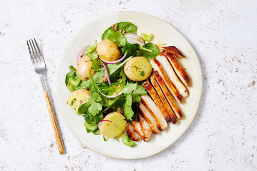 Spice-Crusted Pork Steak