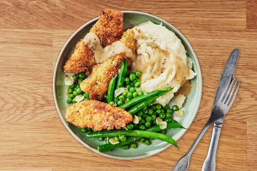 Crispy Chicken and Mash