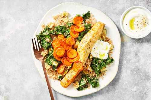 Sleep Well: Chermoula Salmon