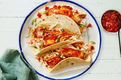 Smoky Haloumi Tacos