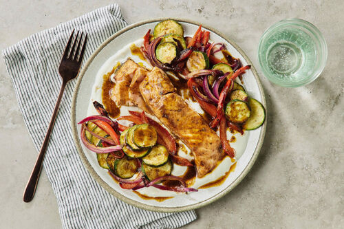 Carb-Conscious Salmon and Spiced Butter
