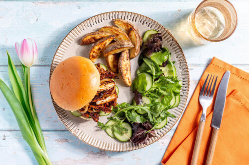 Sandwich Surinaamse kip