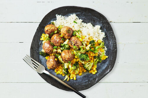 Japanese Pork Meatballs