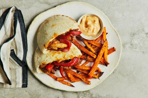 Spicy Buffalo Chicken Pita