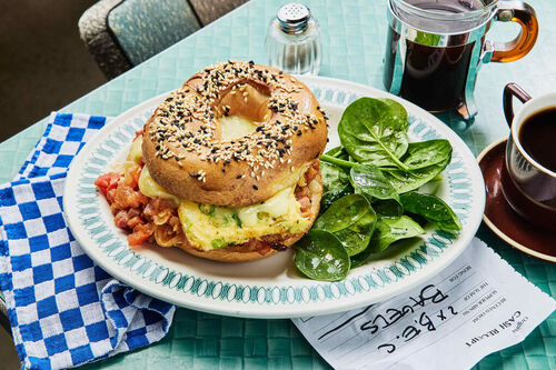 Bacon, Egg and Cheese (B.E.C.)