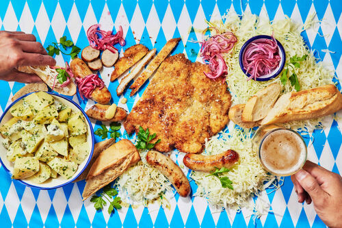 Oktoberfest Schnitty, Snag-n-Slaw Board