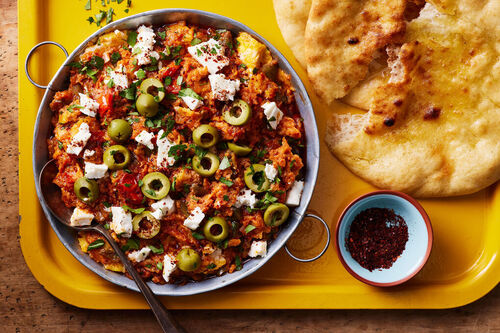 Menemen: Turkish Scrambled Eggs