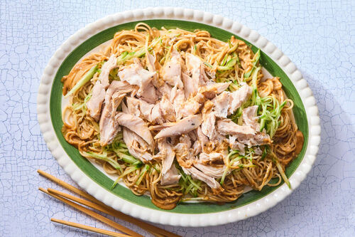 Express Recipe! Sesame-Peanut Noodle Salad