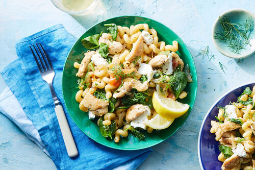 Greek Chicken Pasta