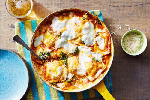 Butternut Squash Ravioli "Lasagna"