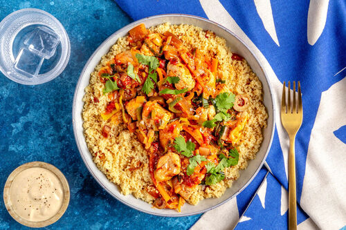 Hähnchen-Gemüse-Tajine