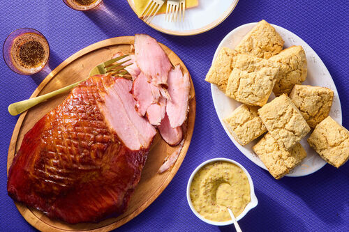 Thanksgiving! Brown Sugar Glazed Ham