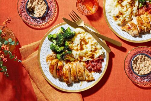 Dinner & Dessert Thanksgiving Feast! 🥂