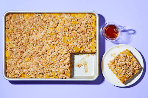 Pumpkin Sheet Pan Pancake