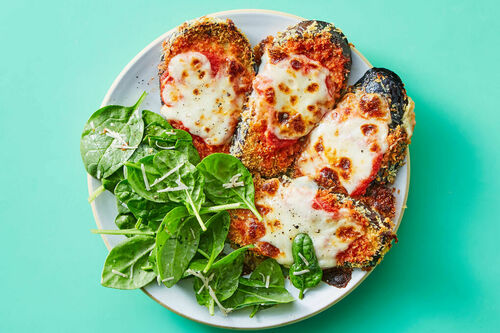 Sheet Pan Eggplant Parm