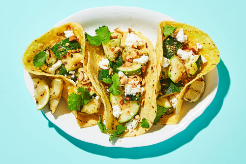 Grilled Zucchini Tacos