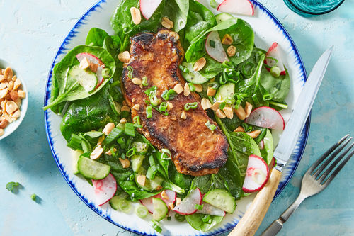Miso-Glazed Pork Chops