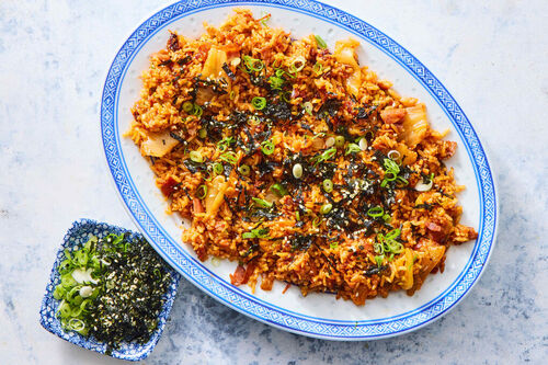 Express Recipe! Bacon & Kimchi Fried Rice