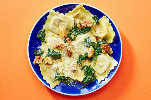 Brown Butter Beef & Wine Ravioli