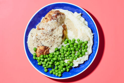 Crispy Ready-to-Heat Chicken Cutlet & Gravy