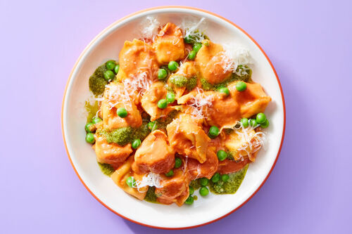 Creamy Tomato-Basil Gluten-Free Ravioli