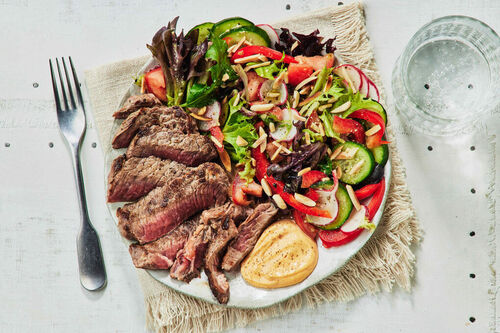 Carb-Conscious Beef Steak Salad