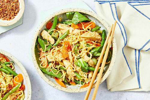 Sesame Chicken and Veggie Stir-Fry
