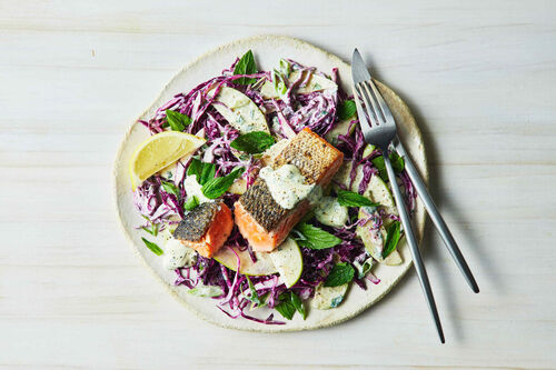 Carb-Conscious Seared Salmon
