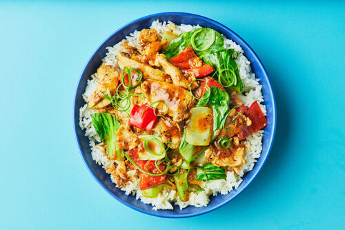 Garlic Pepper Chicken Stir-Fry