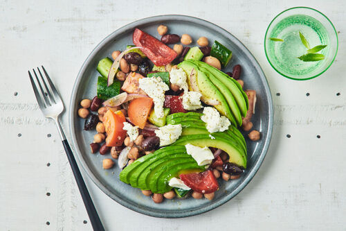Calorie-Conscious Greek-Style Salad