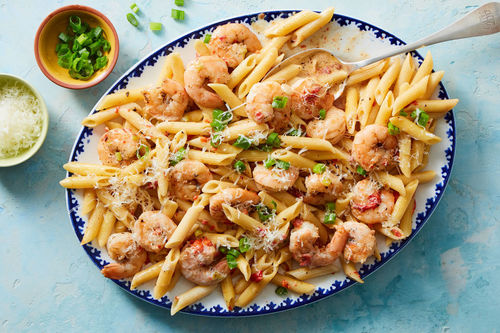 Penne with Cajun-Spiced Readymade Chicken